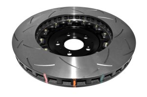 Audi S6 Brake Rotor (1) - Front - DBA - 5000 Series Slotted T3 - Black - `07-`11