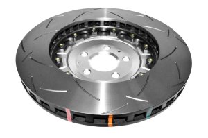 Audi S6 Brake Rotors (1) - Front - DBA - 5000 Series T3 Slotted - Silver - `07-`11