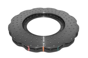 Volkswagen CC Brake Rotors (2) - Front - DBA - 5000 Series Drilled & Slotted Ring - `09-`11