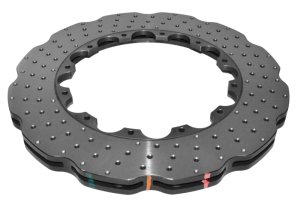 Audi S3 Brake Rotor (1) - Front - DBA - 5000 Series Drilled & Slotted - `15-`20