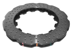 Audi S3 Brake Rotor (1) - Front - DBA - 5000 Series Drilled & Slotted - `15-`20
