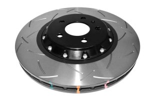 Audi S4 Brake Rotor - Front - DBA - 5000 Series T3 Slotted - Black - `10-`12 Audi S4 Brake Rotor - Front - DBA - 5000 Series T3 Slotted - Black - `10-`12
