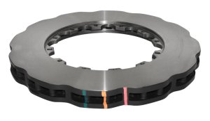 Audi R8 Brake Rotors (2) - Front - DBA - 5000 Series Drilled & Slotted Ring - `08-`19 Audi R8 Brake Rotors (2) - Front - DBA - 5000 Series Drilled & Slotted Ring - `08-`19