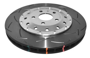 Audi RS5 Brake Rotor (1) - Rear - DBA - 5000 Series Slotted with T3 Slot Design - Silver - 2016 Audi RS5 Brake Rotor (1) - Rear - DBA - 5000 Series Slotted with T3 Slot Design - Silver - 2016