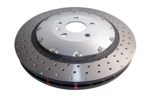 Audi RS3 Brake Rotors (1) - Front - DBA - 5000 Series XD Drilled & Slotted - 2022+ Audi RS3 Brake Rotors (1) - Front - DBA - 5000 Series XD Drilled & Slotted - 2022+
