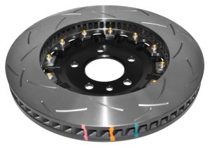 Lotus Exige Brake Rotor (1) - Right Front - DBA - 5000 Series T3 Slotted - `13-`15