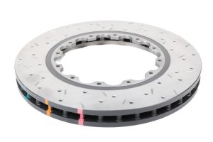 Chevrolet Corvette Brake Rotor (1) - Front - DBA - 5000 Series Drilled & Slotted - `05-`13