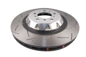 BMW M3 Brake Rotor (1) - Front - DBA - 5000 Series Slotted, Silver Hat, 2-Piece - Silver - `15-`18 BMW M3 Brake Rotor (1) - Front - DBA - 5000 Series Slotted, Silver Hat, 2-Piece - Silver - `15-`18