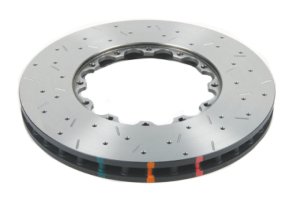 Lexus RC350 F Sport Brake Rotor (1) - Front - DBA - 5000 Series XD Drilled & Slotted - `15-`22