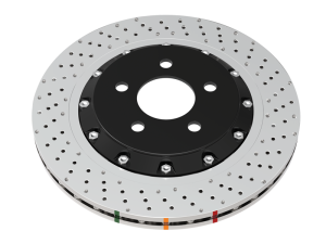 Chevrolet Corvette Brake Rotors (1) - Rear - DBA - Crossdrilled 5000 Series - `20-`27