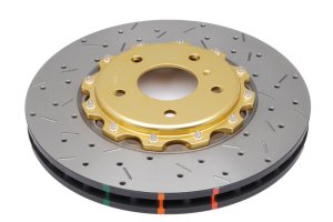 Infiniti G35 Brake Rotor (2) - Front - DBA - 5000 Series Drilled/Slotted Rotor - Gold - `03-`04 Infiniti G35 Brake Rotor (2) - Front - DBA - 5000 Series Drilled/Slotted Rotor - Gold - `03-`04