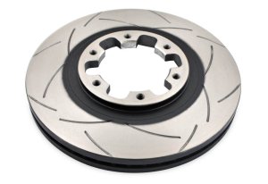 Infiniti QX4 Brake Rotor (1) - Front - DBA - T2 Street Series Slotted - `98-`03