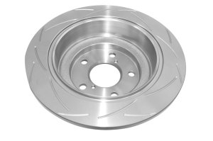 Subaru Impreza Brake Rotor (1) - Rear - DBA - T2 Street Slotted - `98-`07