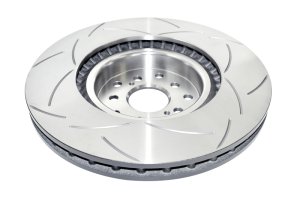 Subaru WRX STi Brake Rotor (1) - Front - DBA - Street Slotted T2 - `02-`09