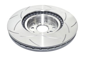Subaru WRX STi Brake Rotor (1) - Front - DBA - Street Slotted T2 - `02-`09
