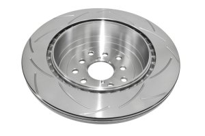 Subaru WRX STI Brake Rotor (1) - Rear - DBA - Slotted Street Series - `02-`07
