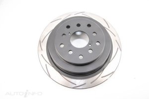 Subaru WRX STI Brake Rotor (1) - Rear - DBA - Street Series T2 Slotted - `01-`07