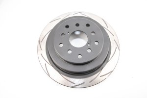 Subaru WRX STI Brake Rotor (1) - Rear - DBA - Street Series T2 Slotted - `01-`07