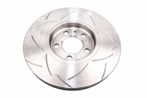 Volkswagen Golf Brake Rotor (1) - Front - DBA - Street Slotted T2 - `02-`06