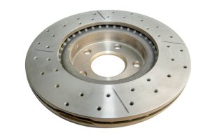 Nissan 350Z Brake Rotor (1) - Front - DBA - Street Series Drilled & Slotted - `03-`05