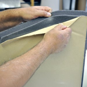 Jeep Wrangler TJ Headliner - DEI - Sound Deadening - White - `03-`06