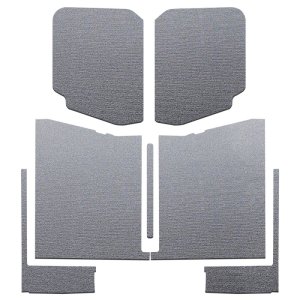 Jeep Gladiator JT Headliner Kit - DEI - Boom Mat Complete - 7 Piece - Gray - `20-`22