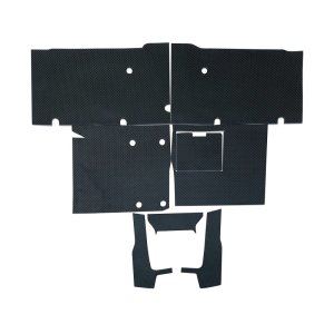 Polaris RZR XP 1000 Behind Seat Heat Control Kit - DEI - Floor & Tunnel Shield - Black - `14-`23