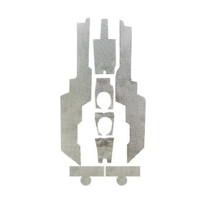 Polaris RZR XP 1000 Center Console Heat Control Kit - DEI - Floor & Tunnel Shield - `14-`22