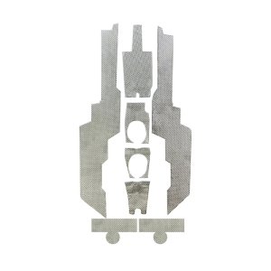 Polaris RZR XP Turbo Center Console Heat Control Kit - DEI - Floor & Tunnel Shield - `14-`22