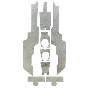 Polaris RZR XP Turbo Center Console Heat Control Kit - DEI - Floor & Tunnel Shield - `14-`22