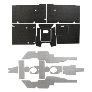 Polaris RZR XP 4 1000 Heat Shield Complete Kit - DEI - Complete Heat Control Kit - `14-`23