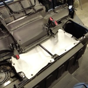 Honda Pioneer 1000-3 Under Seat Heat Shield Kit - DEI - `22-`24