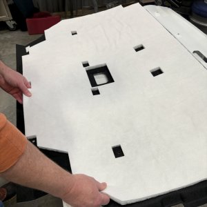 Polaris Xpedition Roof Insulation Kit - Cabin Roof - DEI - D-Mat - `24-`26