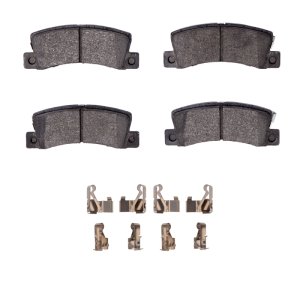 Lexus ES250 Brake Pads - Rear - DFC - Active Performance Pads + Hardware Kit - `90-`03