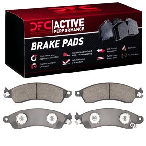 Chevrolet Corvette Brake Pads - Front - DFC - Active Performance Pads - Low Metallic - `85-`04