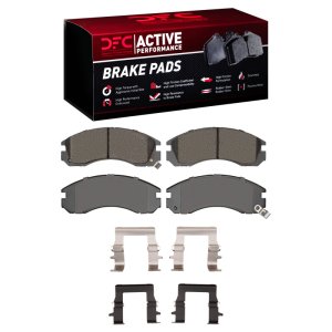 Mitsubishi Montero Brake Pads - Front - DFC - Active Performance - `94-`00