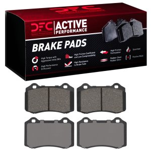 Dodge Viper Brake Pads - Front + Rear - DFC - Active Performance, Low Metal - `92-`06