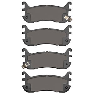 Ford Escort Brake Pads - Rear - DFC - Low Metallic - `94-`03