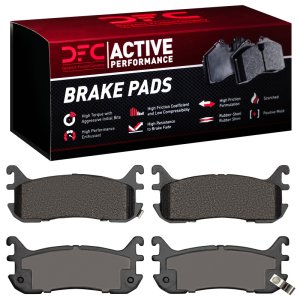 Ford Escort Brake Pads - Rear - DFC - Low Metallic - `94-`03