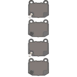 Infiniti G35 Brake Pads - Rear - DFC - Active Performance - Low Metallic - `03-`25
