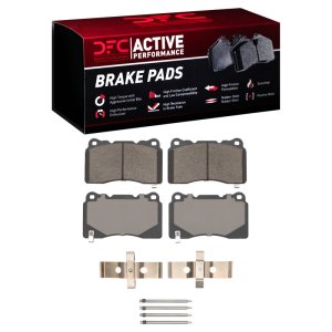 Dodge Viper Brake Pads - Rear/Front - DFC - Active Performance - `14-`17