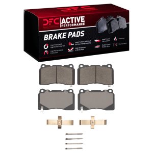 Acura TL Brake Pads - Front - DFC - Active Performance Pads - `04-`08