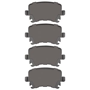 Audi A6 Brake Pads - Rear - DFC - Low Metallic - `00-`21