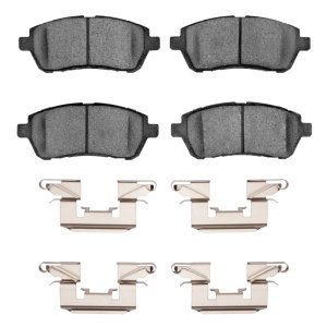 Ford Fiesta Brake Pads - Front - DFC - Active Performance Pads - `11-`19
