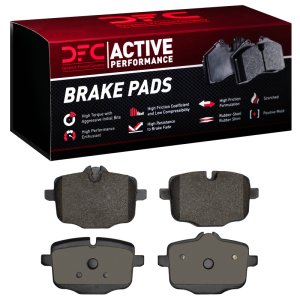 BMW 640i Gran Coupe Brake Pads - Rear - DFC - Active Performance Low Metallic - `11-`19