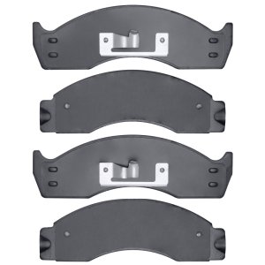 Ford F-59 Commercial Stripped Chassis Brake Pads - Front + Rear - DFC - Semi-Metallic Heavy Duty - `88-`07