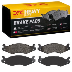 Hummer H1 Brake Pads - Front/Rear - DFC - Semi Metallic Heavy Duty - `92-`06