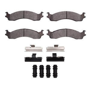 Dodge B200 Brake Pads - Front - DFC - Heavy Duty Semi-Metallic - `98-`03