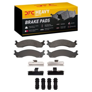 Dodge B200 Van Brake Pads - Front - DFC - Heavy Duty Semi-Metallic - `98-`03