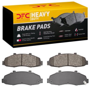 Ford F-150 Brake Pads - Front - DFC - Heavy Duty Semi-Metallic - `97-`04